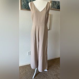 MELLODAY Beige Jumpsuit size Large